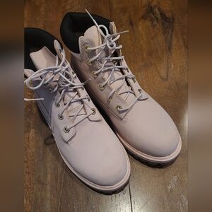 NWOT Timberland Light Pink Waterproof Boots. Size 6